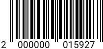 Штрихкод Болт мебельный 6 х 40 ГОСТ 7801 оц. код позиции 0015927 2000000015927