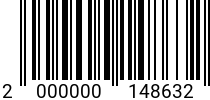 Штрихкод Болт 24 х 150 * 8.8 DIN 931 (штучн.) оц. код позиции 0148632 2000000148632