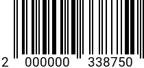 Штрихкод Винт 5х 18 DIN 912 A2 полн. р. код позиции 0338750 2000000338750