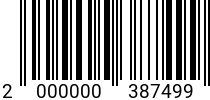 Штрихкод Винт М 4 х 30 барашковый DIN316 A2 код позиции 0387499 2000000387499