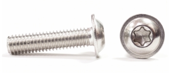 Винт М 4х 8 полукр.гол. ISO 7380-2 TORX A2 код позиции 0598758